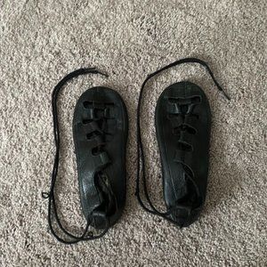Ghillies/ Irish step soft shoes